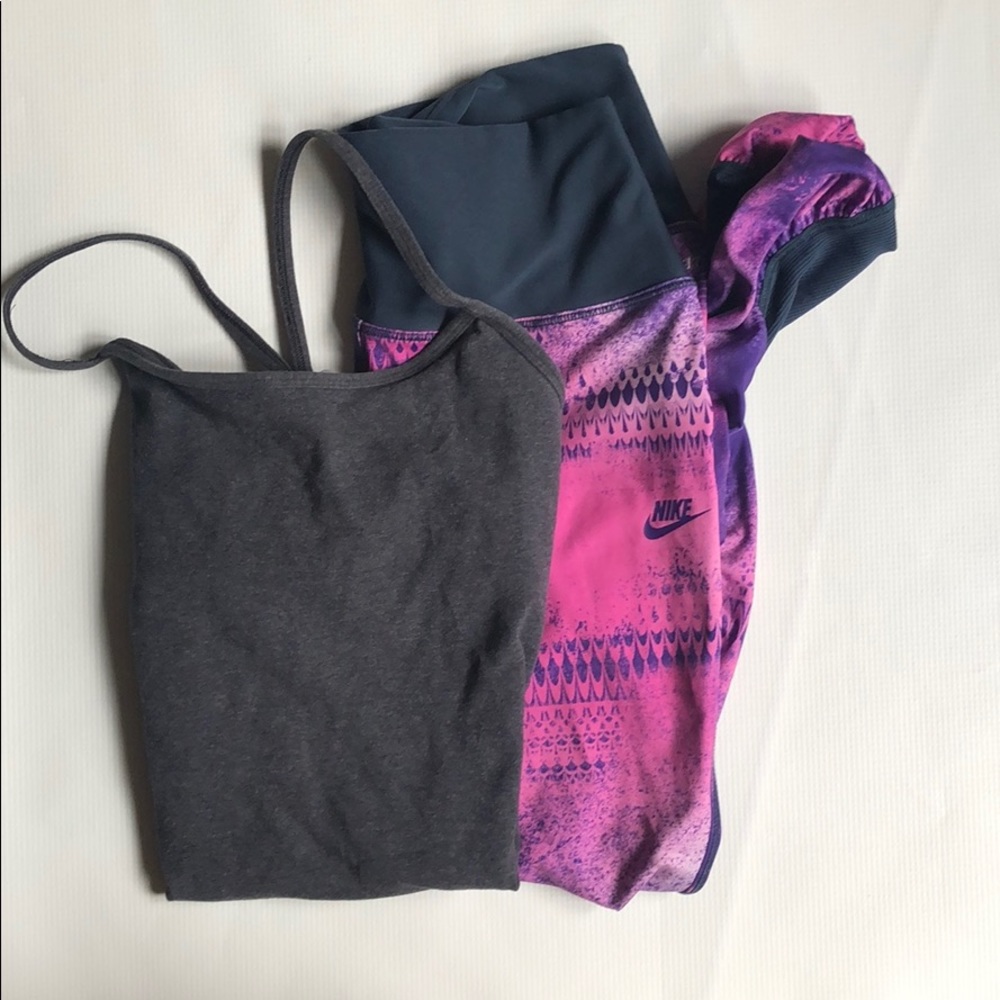 NIKE Dri-Fit pattern leggings!✔️